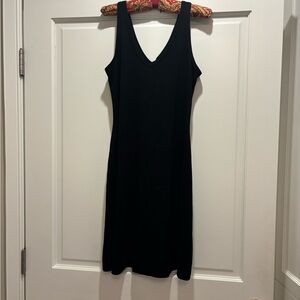 Karen Kane Classic Black Midi Dress